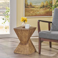 TESS Modern Side Table -Stylish End Table Compatible with Living Room, Bedroom, or Office,Versatile Home Furniture,Natural Color