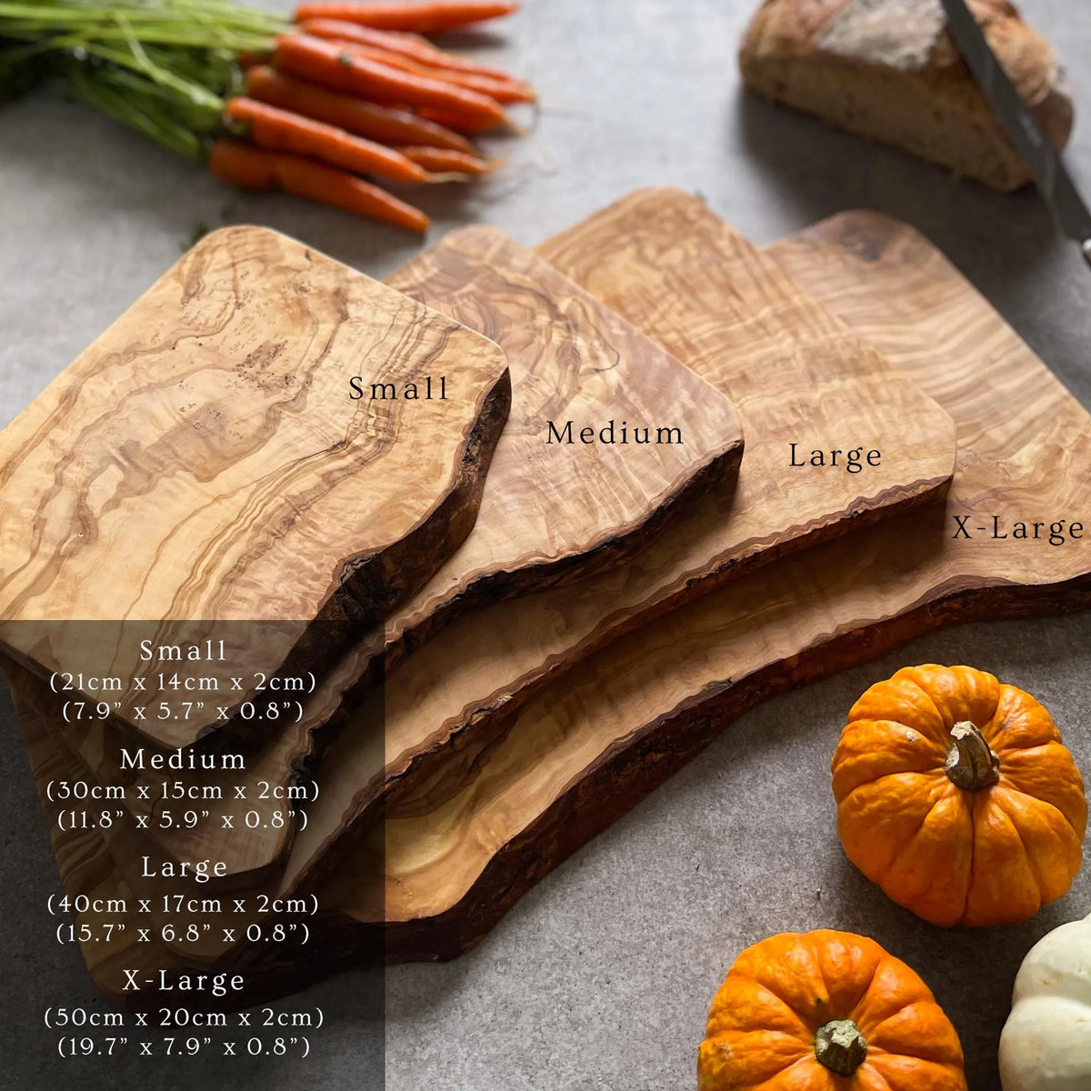 Rustic Olive Wood Cutting, Chopping, Cheese Board | Rustic and Organic Cheeseboard | Sustainable, No Plastic, Glue or Chemicals
